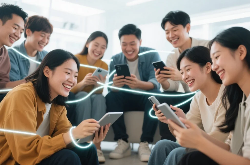 亚洲用户通过数字设备享受问鼎娱乐带来的乐趣
